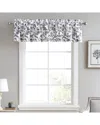 Laura Ashley Amberley Cotton Window Valance In Black
