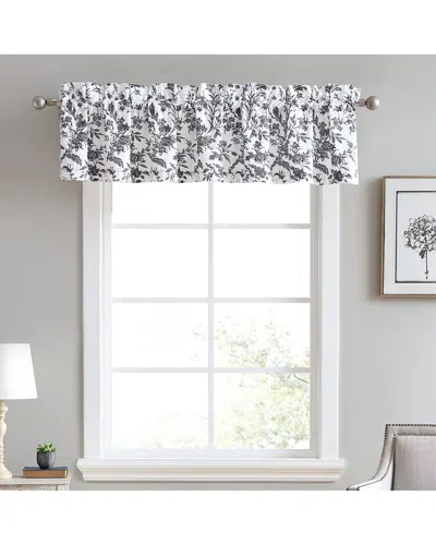 Laura Ashley Amberley Cotton Window Valance In Black