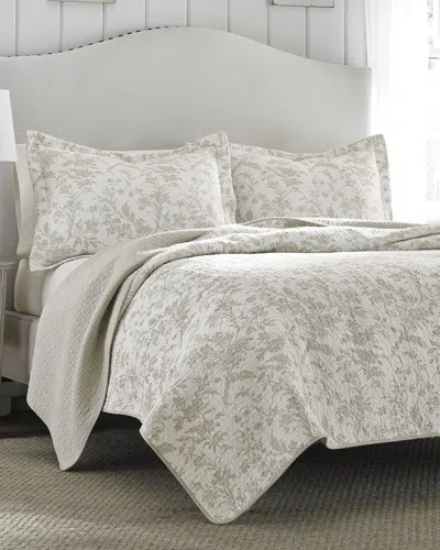LAURA ASHLEY LAURA ASHLEY AMBERLEY QUILT SET