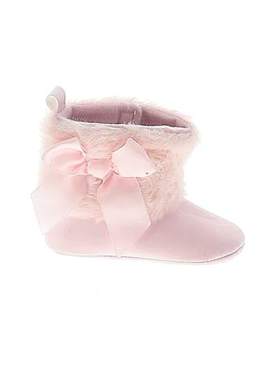 Pre-owned Laura Ashley Kids' Ankle Boots In Pink