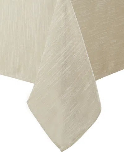 Laura Ashley Arabesque Tablecloth, 120" L X 60" W, Service For 6 In Gold