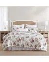 Laura Ashley Ashfield Flannel Comforter Set