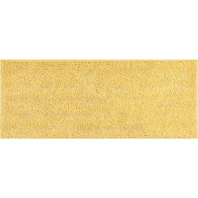Laura Ashley Astor 24-inch Chenille Bath Mat In Yellow