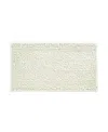 Laura Ashley Astor Chenille Bath Mat, 17" X 24" In White