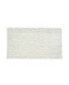 Laura Ashley Astor Chenille Bath Mat, 20" X 34" In White