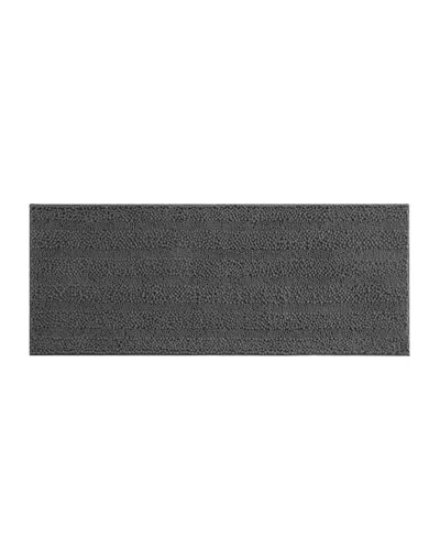Laura Ashley Astor Chenille Bath Mat, 24" X 60"