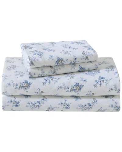 Laura Ashley Audrey Flannel Sheet Set