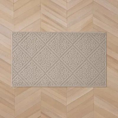 Laura Ashley Austell Solid Hi-low Tufted Rugs In Brown
