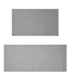 Laura Ashley Austell Tufted 2-pc. Runner Rug Set In Gray