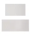 Laura Ashley Austell Tufted 2-pc. Runner Rug Set In Gray