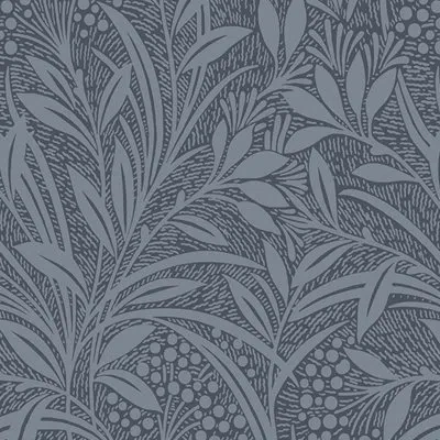 Laura Ashley Barley Wallpaper Roll In Dusky Seaspray