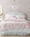 Laura Ashley Bedford Cotton Reversible 3-pc. Quilt Set, King