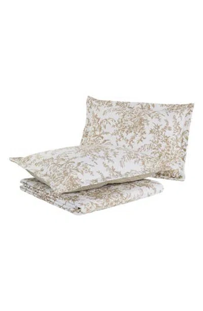 Laura Ashley Bedford Quilt & Sham Set In Mocha