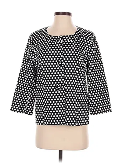 Pre-owned Laura Ashley Blazer Jacket In Black