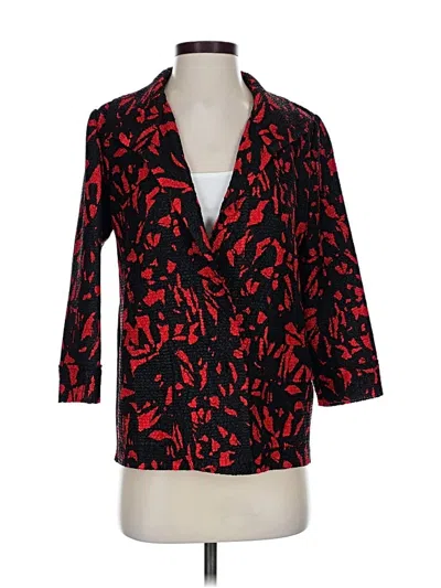 Pre-owned Laura Ashley Blazer Jacket In Red
