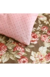 Laura Ashley Bloomsbury 3-piece King Comforter & Sham Set In Brown