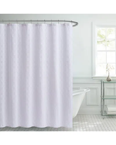 Laura Ashley Blyth Shower Curtain Set In White