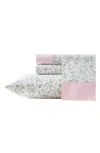 Laura Ashley Bonnie 200-thread Count Cotton Percale Sheet Set