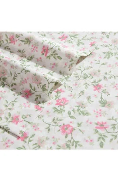 Laura Ashley Bonnie Full Cotton Percale Sheet Set In Multi