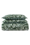 Laura Ashley Bramble Quilt & Sham Set In Forest Green