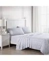 Laura Ashley Bramble Vine Cotton 300tc Sateen Sheet Set In Green