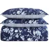 Laura Ashley Branche Toile Cotton 7-piece Duvet Set In Porcelain Blue