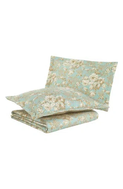 Laura Ashley Brompton Quilt & Sham Set In Serene