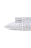 Laura Ashley Busy Bee Microfiber Sheet Set In White