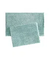 Laura Ashley Butter Chenille 2-pc. Bath Mat Set In Sage Green