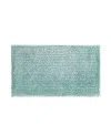 Laura Ashley Butter Chenille Bath Mat, 17" X 24" In Sage Green