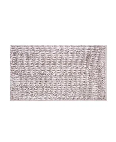 Laura Ashley Butter Chenille Bath Mat, 27" X 45" In Blush