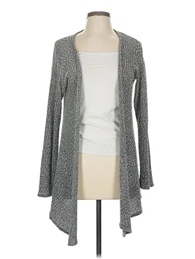 Pre-owned Laura Ashley Cardigan Sweater In Gray