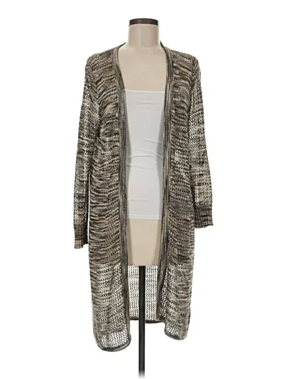 Pre-owned Laura Ashley Cardigan Sweater In Gray