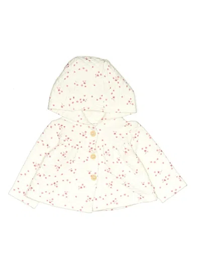 Pre-owned Laura Ashley Babies' Cardigan Sweater In White