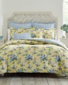 Laura Ashley Cassidy Comforter Set In Yellow