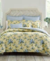 LAURA ASHLEY CASSIDY COTTON REVERSIBLE DUVET COVER SETS