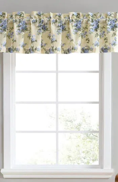 Laura Ashley Cassidy Valance Curtain In Yellow