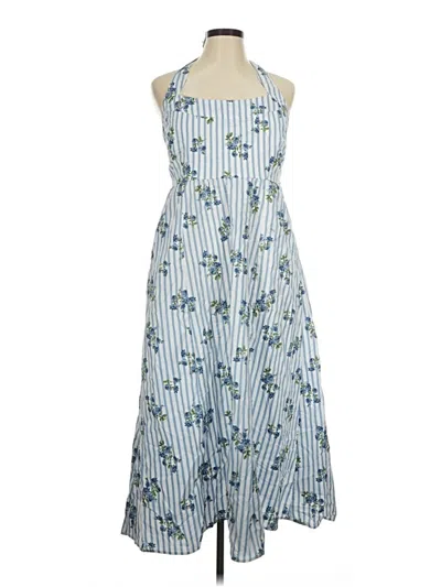 Pre-owned Laura Ashley Casual Dress In Blue