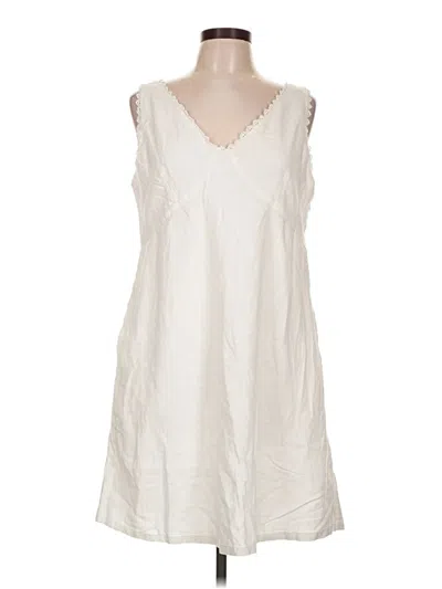 Pre-owned Laura Ashley Casual Dress In Ivory