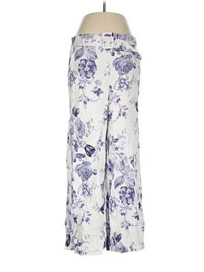 Pre-owned Laura Ashley Casual Pants In Blue