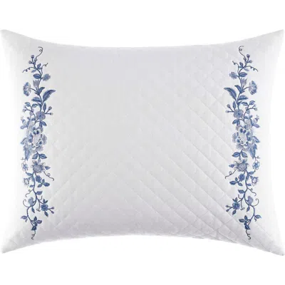 Laura Ashley Charlotte Accent Pillow In White