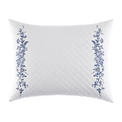 Laura Ashley Charlotte Rectangular Throw Pillow In Blue