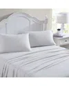 Laura Ashley Chelsie Vine Cotton Flannel Sheet Set In Grey