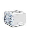 Laura Ashley China Rose 4-slice Toaster In White