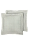 Laura Ashley Classics Set Of 2 Shams In Sage