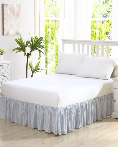 Laura Ashley Classics Blue Bed Skirt