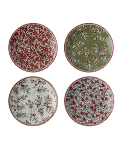 Laura Ashley Closeout!  Petit Plates Stockbridge Collectables Gift Set, 4 Piece In Mixed