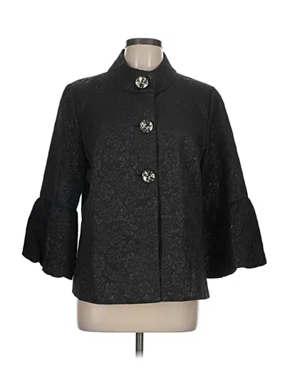 Pre-owned Laura Ashley Coat In Black