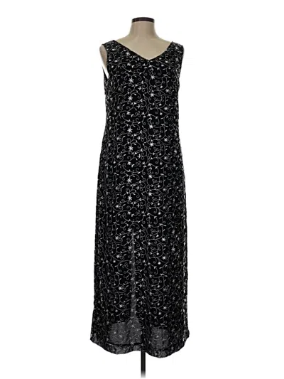 Pre-owned Laura Ashley Cocktail Dress In Black