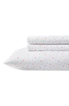 Laura Ashley Confetti Dot Print Sheet Set In Pastel Pink
